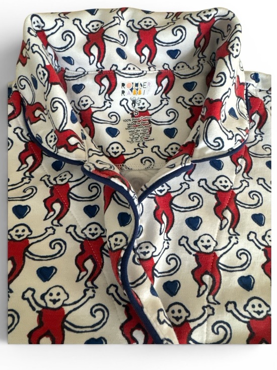 Roller Rabbit Other - Roller Rabbit Limited Edition/Sold Out - Lovely Monkey Polo PJ’